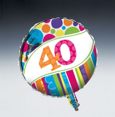 40 Yaş Folyo Balon 