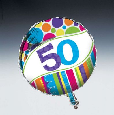 50 Yaş Folyo Balon 