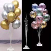 Ağaç Şekilli Balon Standı 11 Adet Balon İçin Metal - Thumbnail