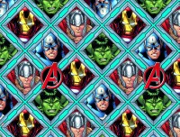 Avengers Multi Heroes Masa Örtüsü - Thumbnail