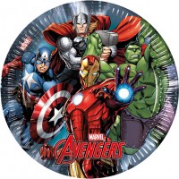 Parti Yıldızı - Avengers Power 8 li Tabak
