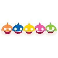 Parti Yıldızı - Baby Shark 6 lı Maske