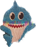 Parti Yıldızı - Baby Shark Şekilli Pinyata Mavi Renk