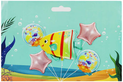 Balık Folyo Balon Seti 5li