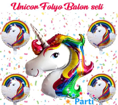 Balon Seti Unicorn