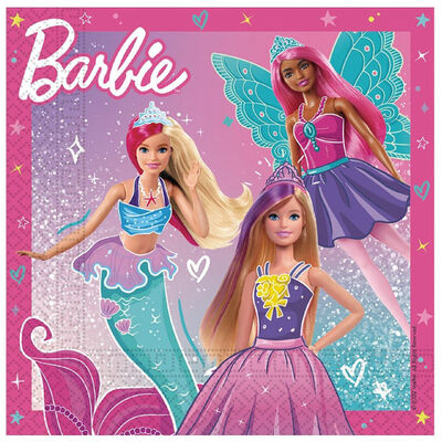 Barbie Peçete 20 Adet