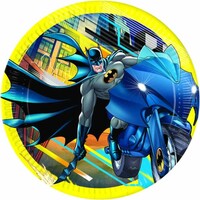 Parti Yıldızı - Batman Tabak 8 Adet