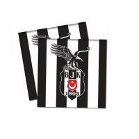 Parti Yıldızı - Beşiktaş Kağıt Peçete 16 Adet