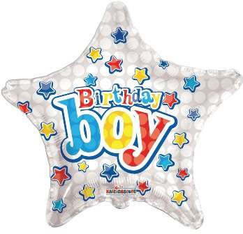Birthday Boy Folyo Balon 18inç PAKET