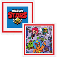 BALONEVI - Brawl Stars Kağıt Peçete 33x33cm 16 Adet