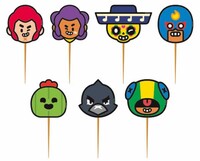 BALONEVI - Brawl Stars Lisanslı Kürdan 10 lu