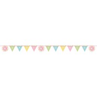 Parti Yıldızı - Carousel Partisi Baby Shower Bayrak Afiş
