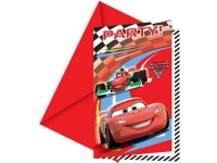 Parti Yıldızı - Cars 2 Davetiye 6 adet