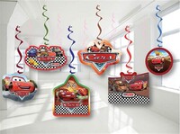 Parti Yıldızı - Cars Sarkıt Süs 6 Adet
