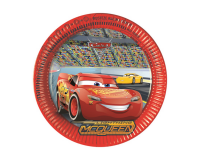 Parti Yıldızı - Cars3 Tabak 8 Adet