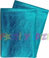 Parti Yıldızı - Deri Görünümlü Masa Örtüsü Turkuaz 120x180