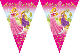 Disney Prensesleri ve Şatosu Bayrak Afiş