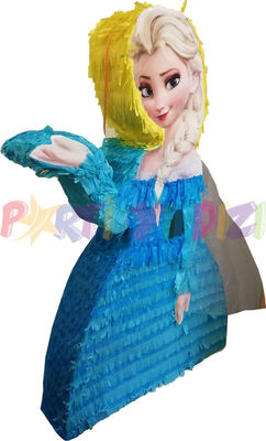 Elsa 2D Şekilli Pinyata