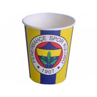 Parti Yıldızı - Fenerbahçe 8 li Karton Bardak
