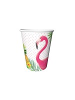 Parti Yıldızı - Flamingo Karton Bardak 8 Adet