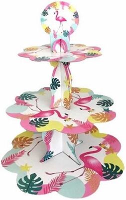 Flamingo Cup Cake Standı