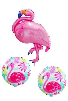 Flamingo Folyo Balon Set 3lü