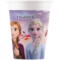 Frozen 2 Bardak Kağıt 8 Adet - Thumbnail