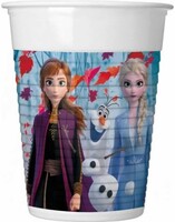 Parti Yıldızı - Frozen 2 Plastik Bardak 8 li