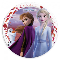 Parti Yıldızı - Frozen 2 Tabak 8 Adet