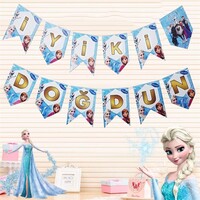 Parti Yıldızı - Frozen İyi Ki Doğdun Banner