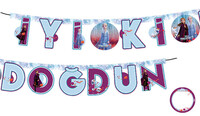PD - Frozen2 İyiki Doğdun Banner Kişiselleştirilebilir