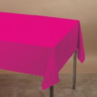 Parti Yıldızı - Fuşya Masa Örtüsü 135x270cm