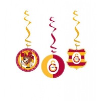 Parti Yıldızı - Galatasaray 3 lü Asma Süs