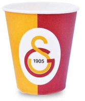 Parti Yıldızı - Galatasaray Karton Bardak 8 Adet