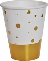 Parti Yıldızı - Gold Folyo Baskılı Bardak 6 adet