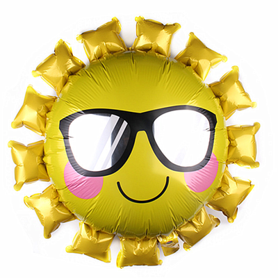 Gözlüklü Güneş Folyo Balon 79 x 79 cm