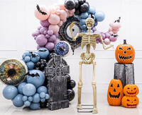 Halloween Dekor Süs Hareketli ve Sesli İskelet 160cm - Thumbnail