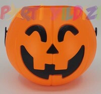Parti Yıldızı - Halloween Işıklı Balkabağı Kova 13 cm