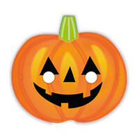Halloween Sevimli Kağıt Maskeler - Thumbnail