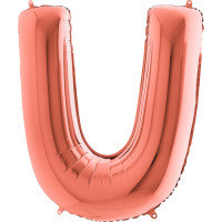 GRABO - Harf Balon U Harfi Rose Gold - 100 CM