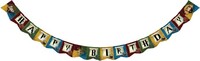 Harry Potter Hogwarts Happy Birthday Harf Afiş - Thumbnail