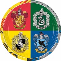 Parti Yıldızı - Harry Potter Hogwarts Tabak 8 Adet