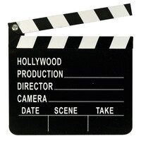 Parti Yıldızı - Hollywood Partisi Plastik Klaket