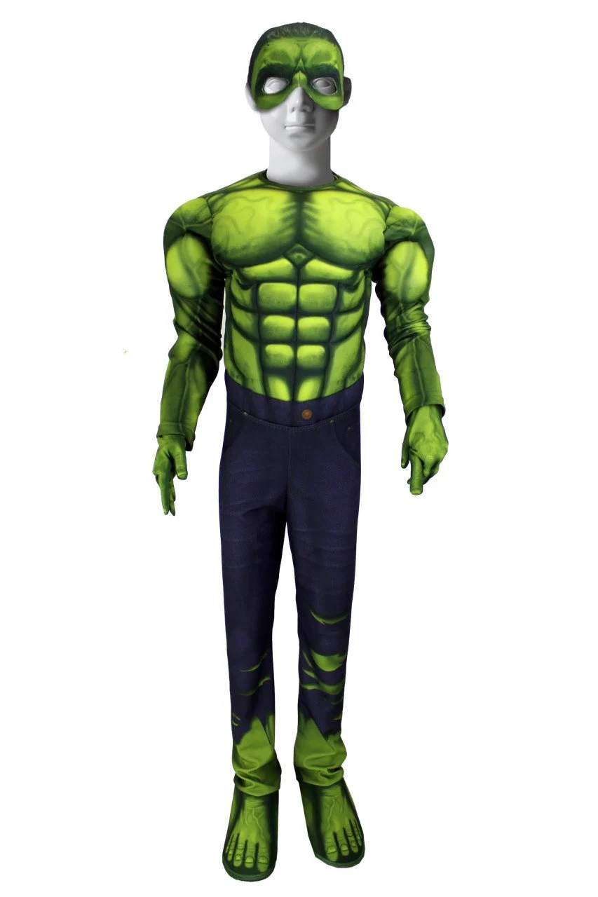Hulk Ultra Lüx Kostüm 3-4 Yaş