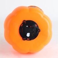 Halloween Dekor Süs Işıklı Balkabağı Küçük Boy 15cm - Thumbnail