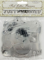 Just Married Harf Afiş 129x10,7cm - Thumbnail