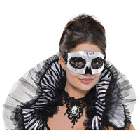 Parti Yıldızı - Halloween Maske Venedik Kurukafa Maske