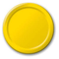 BALONEVI - Kanarya Sarısı Tabak 8 Adet