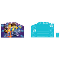 AMSCAN - Lego Movie Partisi Davetiye 8 Adet