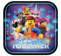 AMSCAN - Lego Movie Partisi Tabak 8 Adet